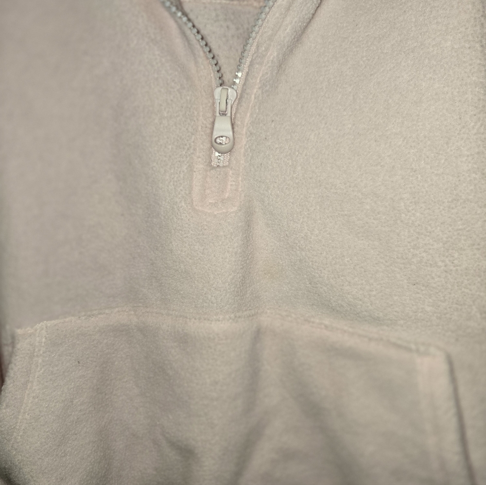 Old Navy Light Pink Half-Zip Sweatshirt - Picture 4 of 5